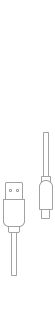 An illustration showing a USB-C charging cable.